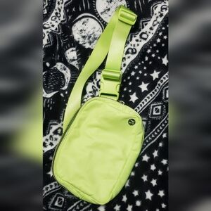 lululemon athletica Neon Green Bag